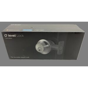 Level Touch Invisible Smart Lock Deadbolt Door C-L12U B2 Nickel New Sealed